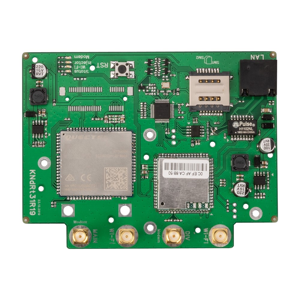 Детальное изображение товара "Роутер Kroks Rt-Brd RSIM DS mQ-EC с SMD модемом Quectel LTE cat.4, с поддержкой SIM-инжектора" из каталога оборудования Антенна76