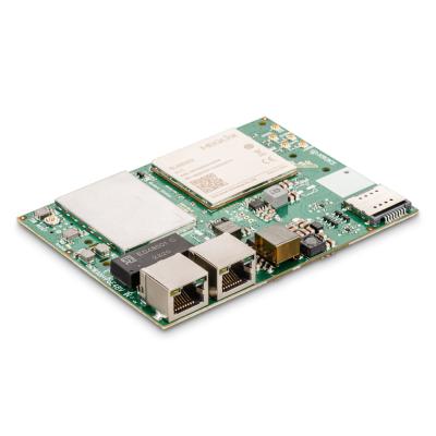 Роутер гигабитный Kroks Rt-Brd m12-Gn с модемом LTE cat.12 для установки в гермобокс