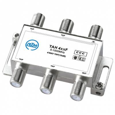 Ответвитель TAH 412F, 4 отвода на 12 dB,5-1000MHz, F-разъем