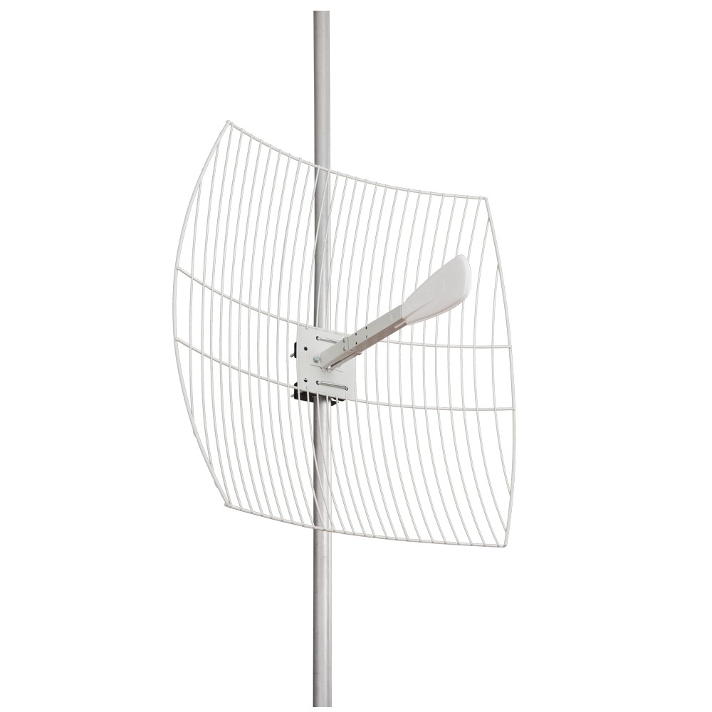 Детальное изображение товара "Параболическая антенна Kroks KN21-1700/2700 21 дБ" из каталога оборудования Антенна76