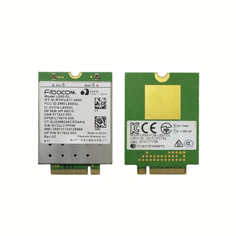 Детальное изображение товара "Модем Fibocom L860-GL (4G LTE CAT16, M.2, MIMO 4x4)" из каталога оборудования Антенна76