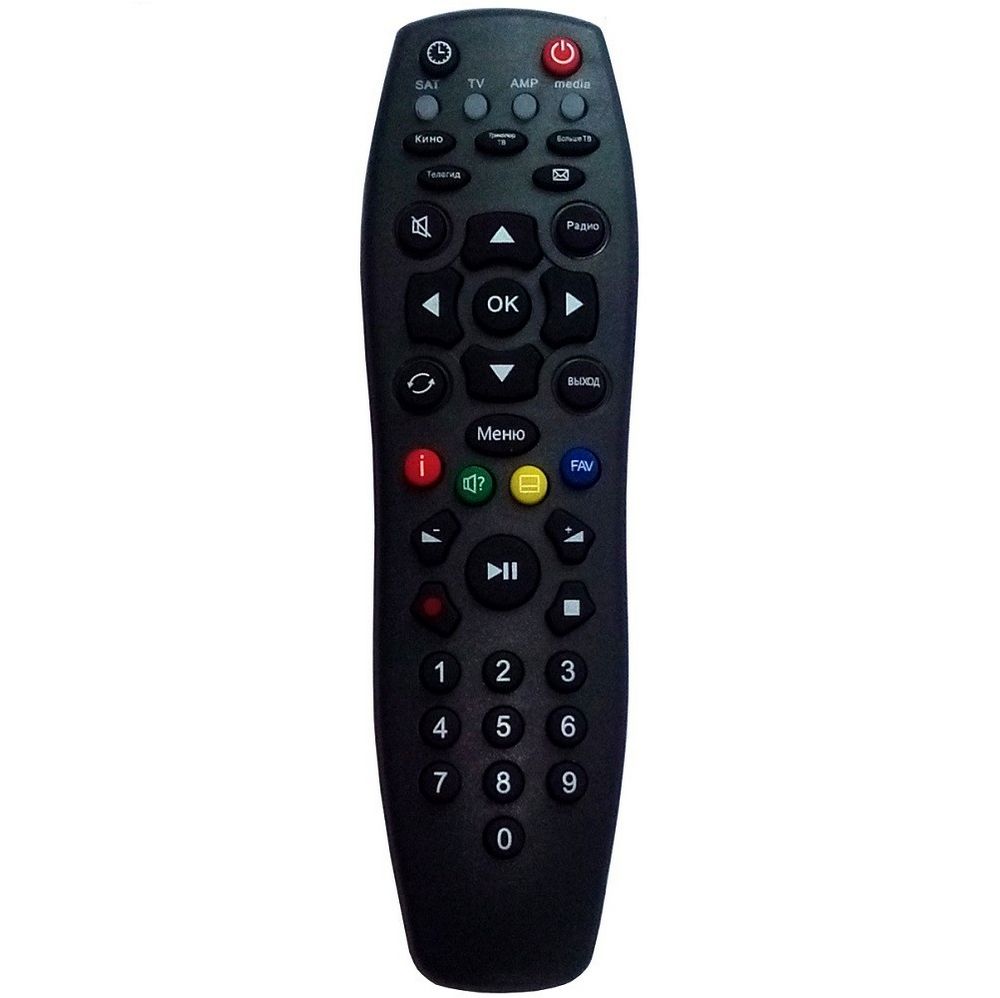 Детальное изображение товара "Пульт дистанционного управления обучаемый DDL-1035L для всех приемников Триколор" из каталога оборудования Антенна76