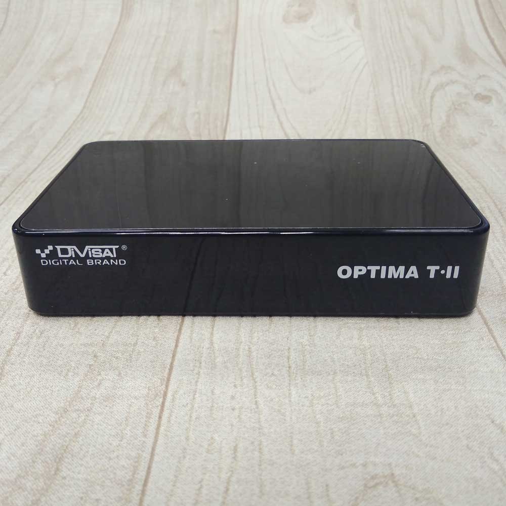 Детальное изображение товара "Приставка Android TV Divisat Optima T-II DVB-T2" из каталога оборудования Антенна76