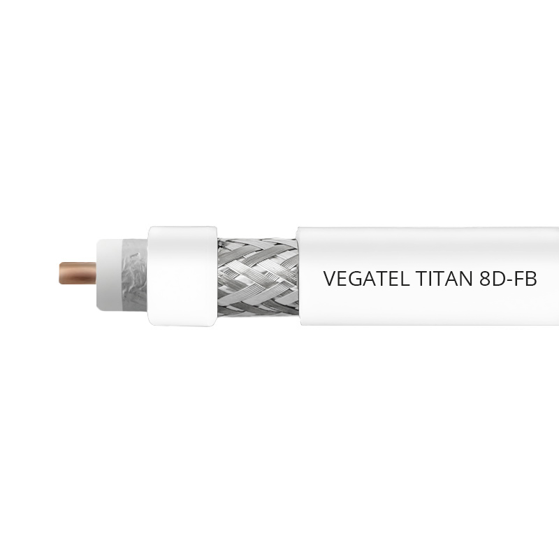 Кабель VEGATEL 8D-FB TITAN (белый) Детальное изображение товара "Кабель VEGATEL 8D-FB TITAN (белый)" из каталога оборудования Антенна76