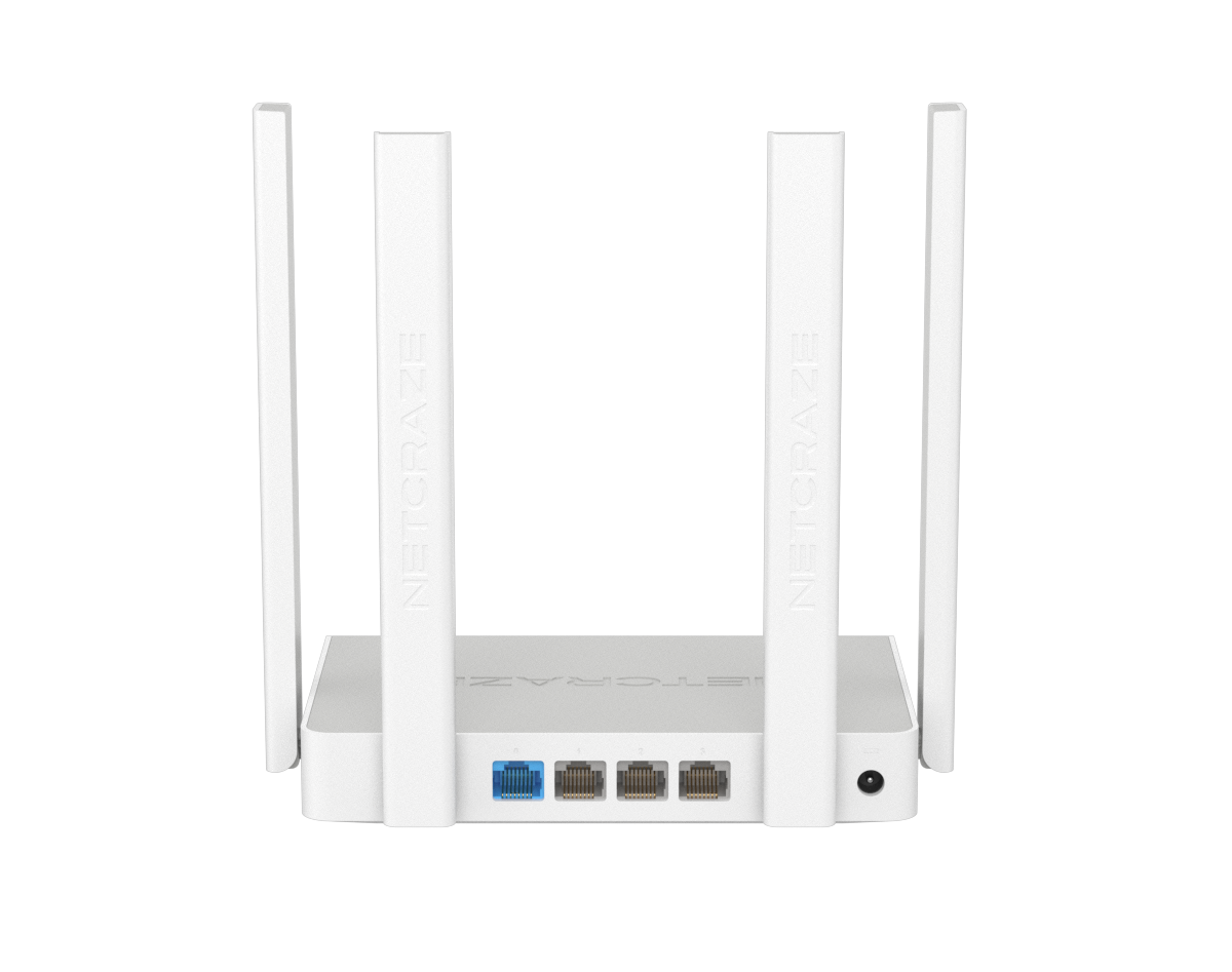 Детальное изображение товара "WI-FI роутер Netcraze Viva (NC-1913)" из каталога оборудования Антенна76