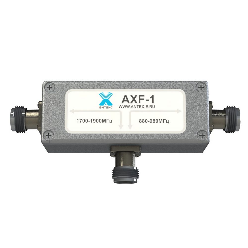 Частотный диплексер Антэкс AXF-1 для стандартов GSM900/GSM1800/LTE1800 Детальное изображение товара "Частотный диплексер Антэкс AXF-1 для стандартов GSM900/GSM1800/LTE1800" из каталога оборудования Антенна76