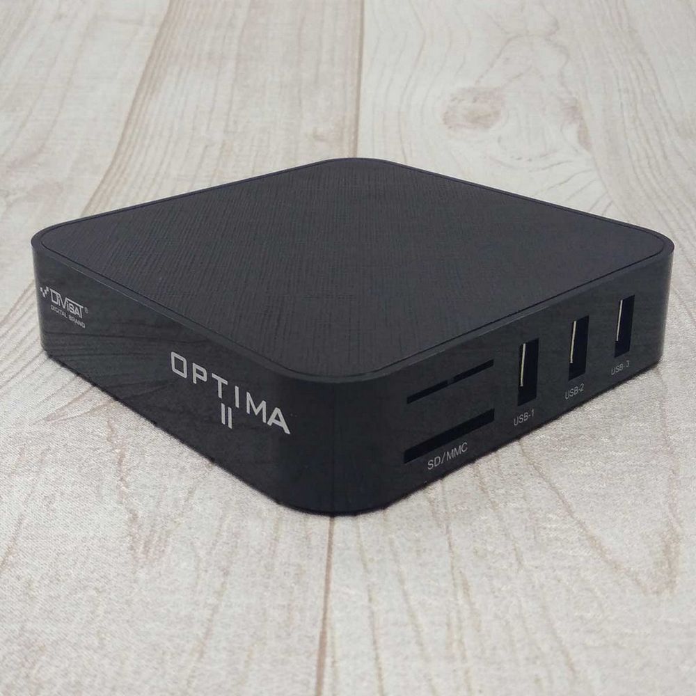 Детальное изображение товара "Приставка Android TV Divisat Optima II" из каталога оборудования Антенна76