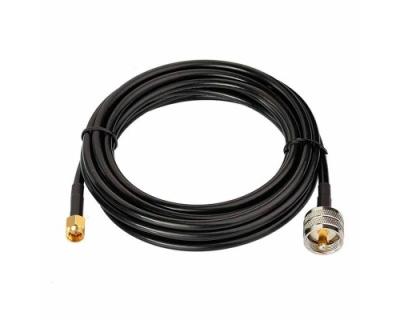 Сборка UHF-male - SMA-male, RG-58 черный