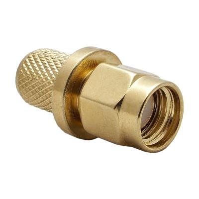 Разъем RP-SMA-male на 5D-FB (под обжим)