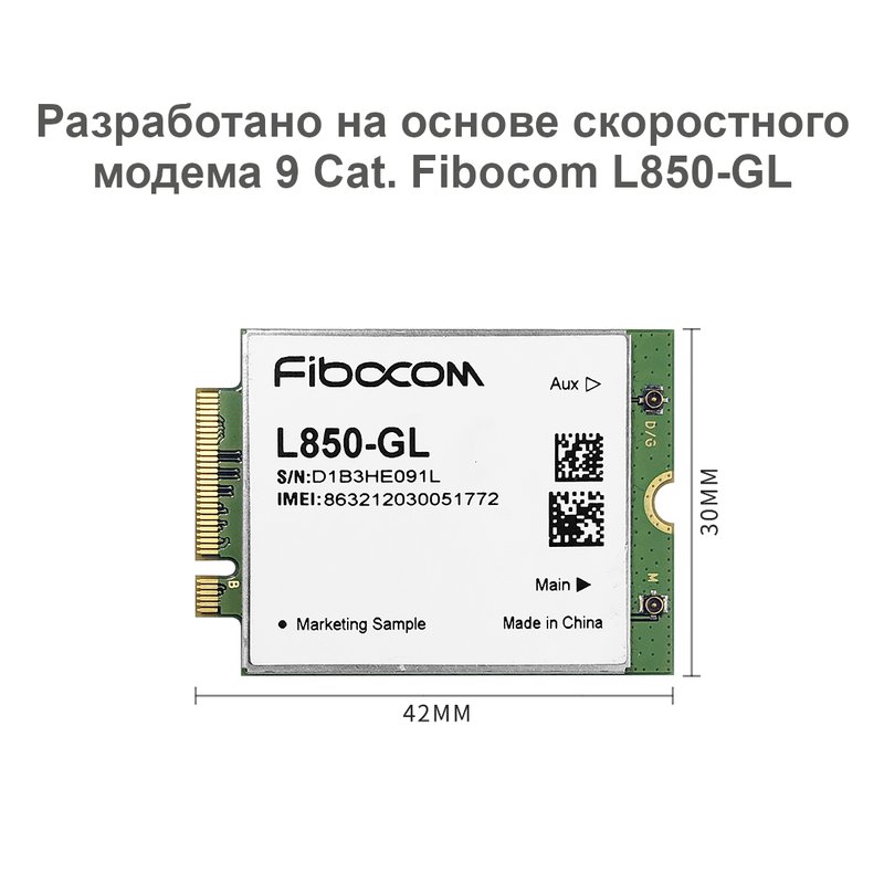 Детальное изображение товара "Модем VERTELL VT-DONGLE Cat. 9" из каталога оборудования Антенна76