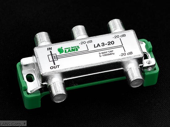 Детальное изображение товара "Ответвитель LANS LA3-20" из каталога оборудования Антенна76