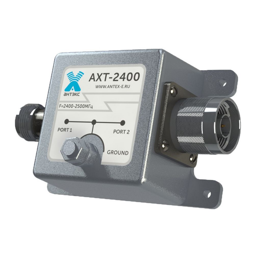 Детальное изображение товара "Грозозащита Антэкс AXT-2400-N (2400-2500 МГц)" из каталога оборудования Антенна76