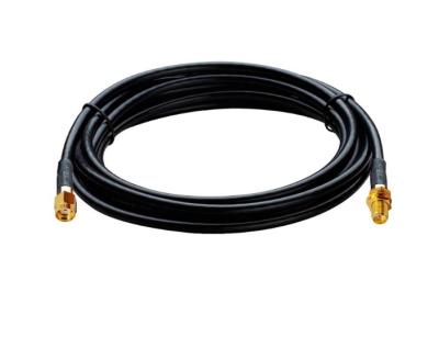 Сборка RP-SMA-male - RP-SMA-female, RG-58 черный