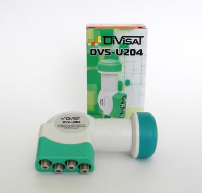 Конвертор спутниковый линейный 4 выхода Divisat DVS-U204