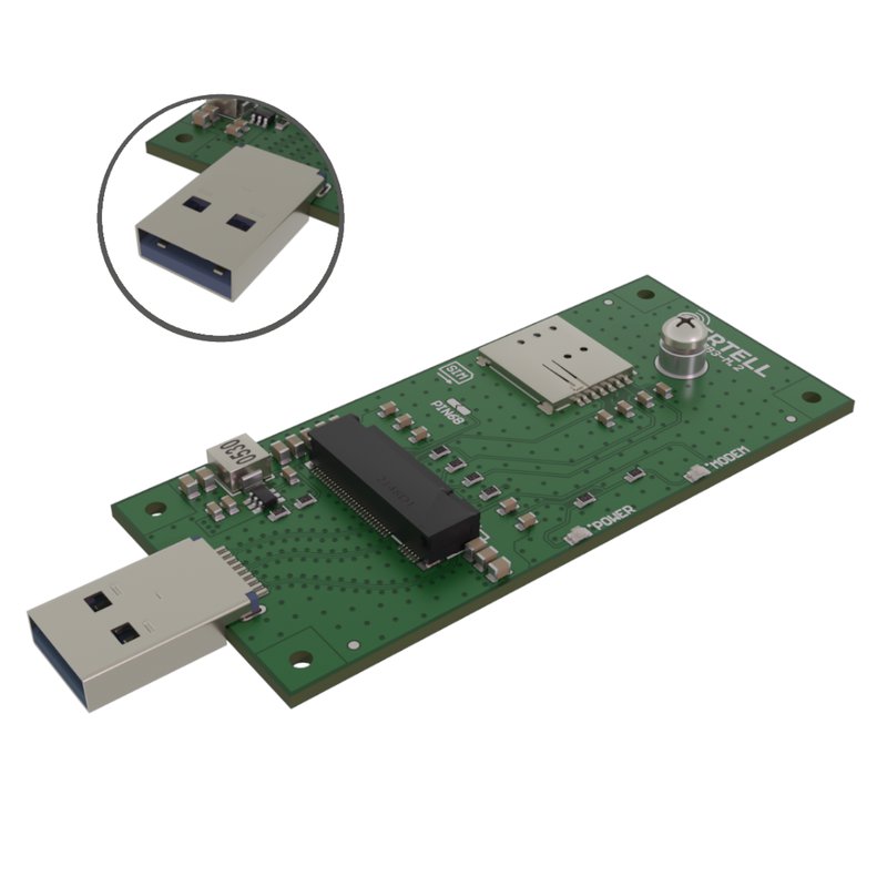 Детальное изображение товара "Адаптер USB 3.0 VERTELL VT-USB3-M.2 для М.2 модемов" из каталога оборудования Антенна76