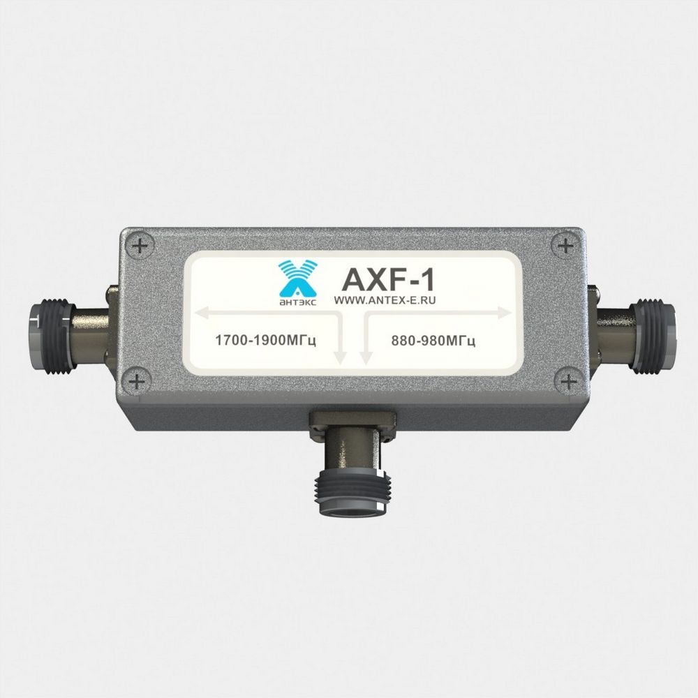Детальное изображение товара "Частотный диплексер Антэкс AXF-1 для стандартов GSM900/GSM1800/LTE1800" из каталога оборудования Антенна76
