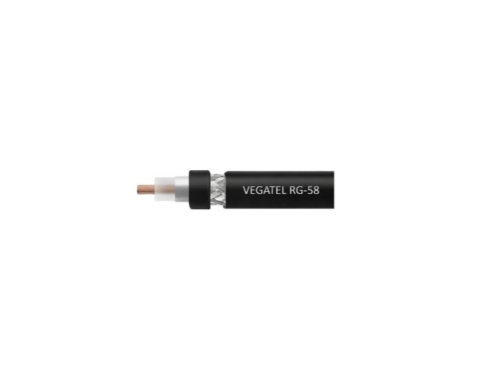 Детальное изображение товара "Кабель VEGATEL RG-58 A/U (PVC, ГОСТ)" из каталога оборудования Антенна76