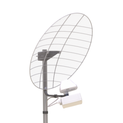 Антенна Антэкс AX-1800 OFFSET MIMO BOX офсетный облучатель с гермобоксом 27,5 дБ