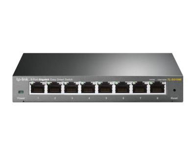 Коммутатор TP-LINK TL-SG108E 8 портов 10/100/1000Mbps Коммутатор TP-LINK TL-SG108E 8 портов 10/100/1000Mbps