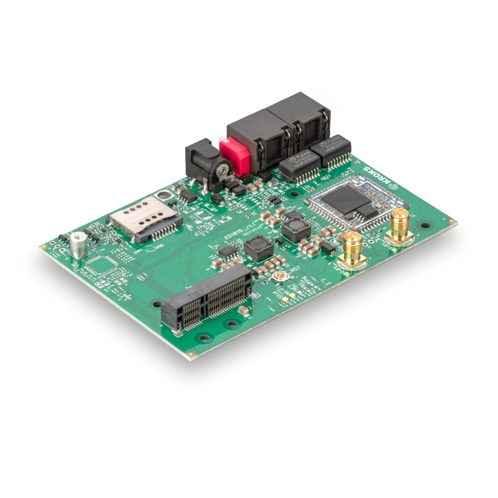 Детальное изображение товара "Роутер Kroks Rt-Brd-e для установки в гермобокс с поддержкой mPCI модемов" из каталога оборудования Антенна76