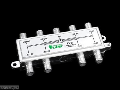 Делитель на 8 отвода LANS LV8