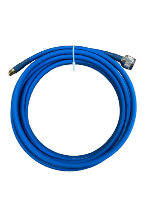 Сборка N-male - SMA-male, 5D-FB синий Cu