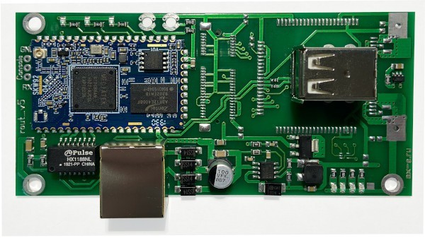 Детальное изображение товара "Встраиваемый WIFI-роутер AXR-5U PoE" из каталога оборудования Антенна76