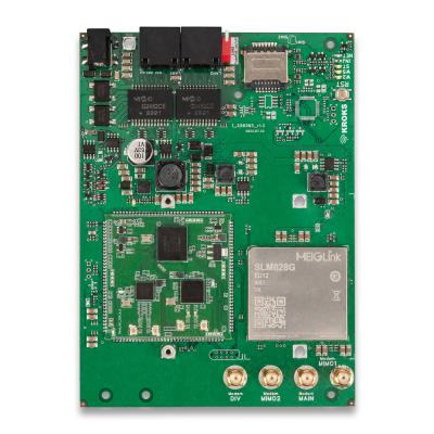 Роутер гигабитный Kroks Rt-Brd m12-G гигабитный с модемом LTE cat.12 для установки в гермобокс
