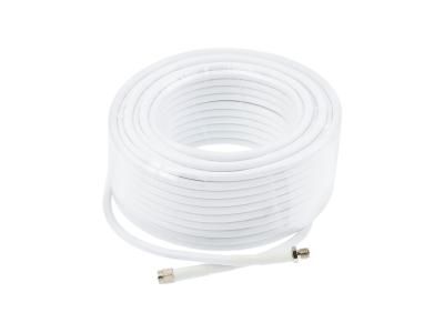 Сборка SMA-male - SMA-female, RG-58, белый