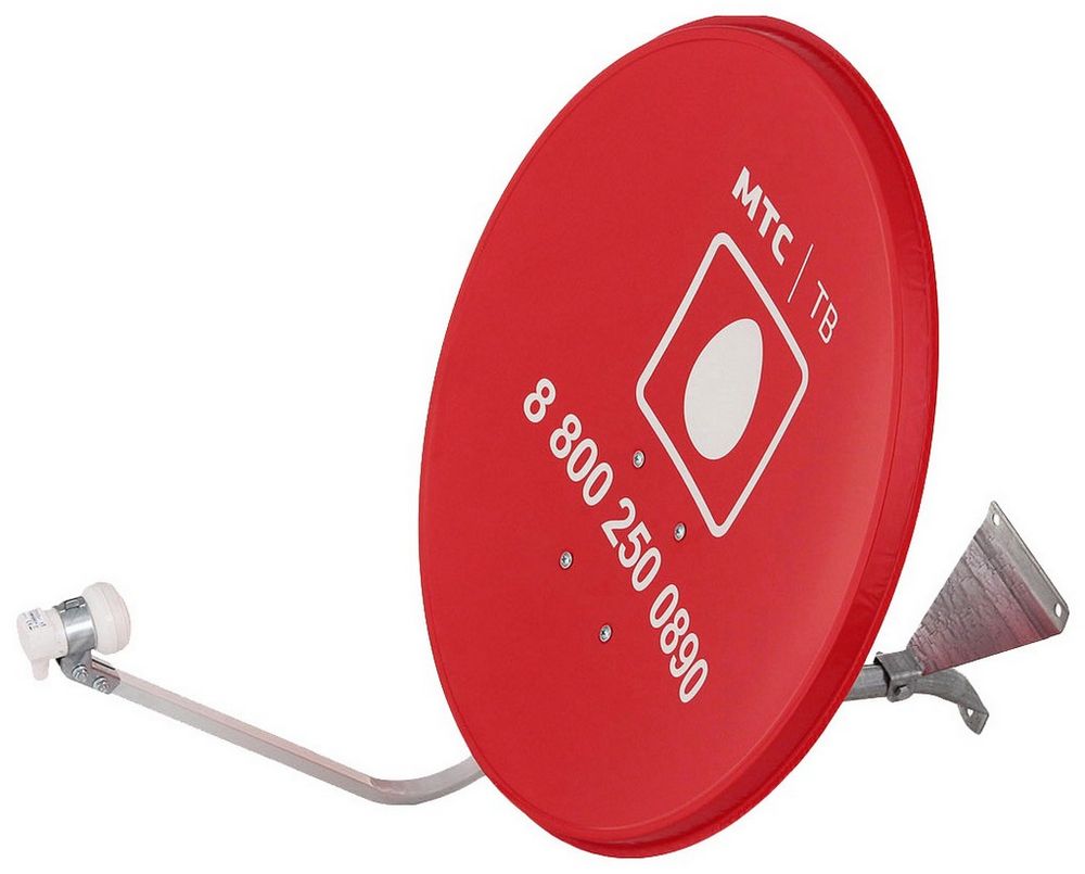 Детальное изображение товара "Установочный комплект Спутникового МТС (антенна 60 см, кронштейн)" из каталога оборудования Антенна76