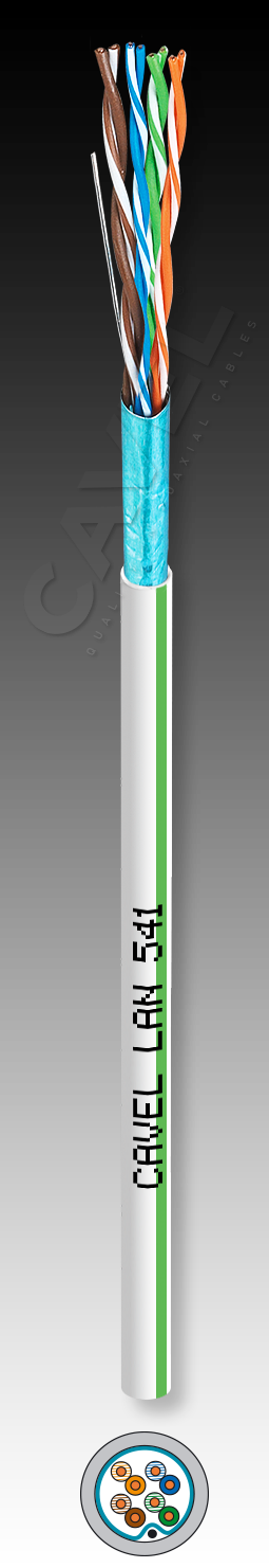 Детальное изображение товара "Витая пара FTP 5E CAVEL LAN 541" из каталога оборудования Антенна76
