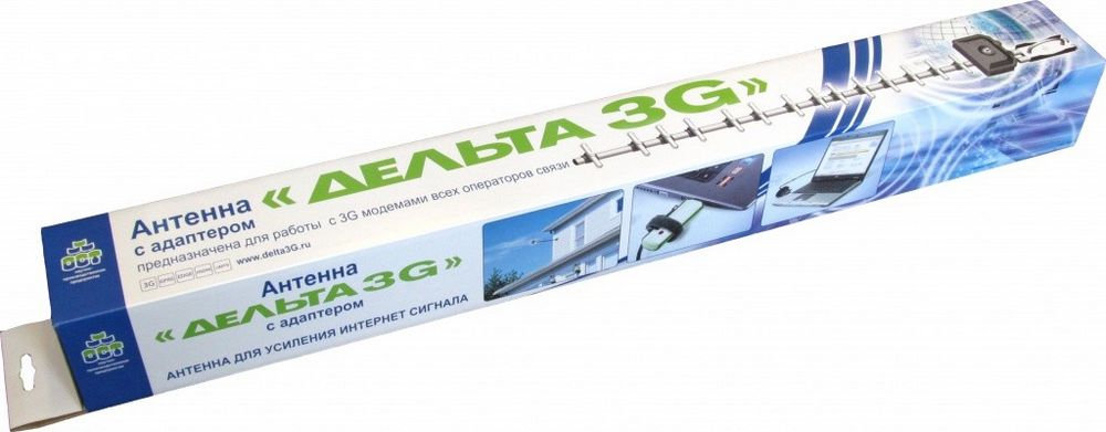 Детальное изображение товара "Антенна Дельта 16/1800-2170 направленная (яги) 16 Дб" из каталога оборудования Антенна76