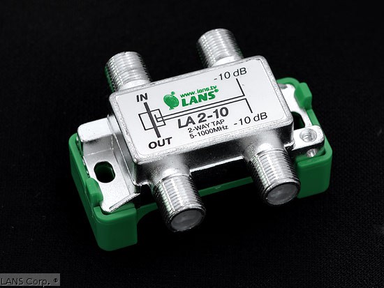 Детальное изображение товара "Ответвитель LANS LA2-10" из каталога оборудования Антенна76