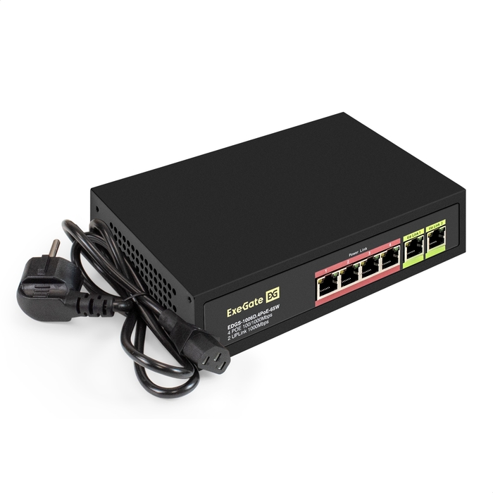 Детальное изображение товара "Коммутатор Exegate EX299022RUS" из каталога оборудования Антенна76