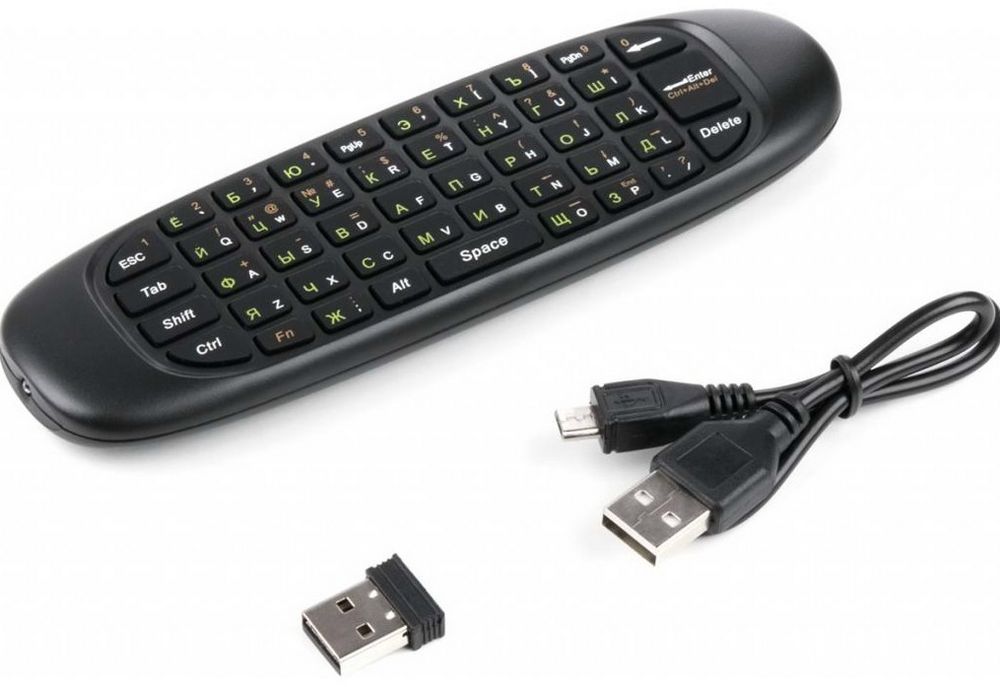 Детальное изображение товара "Беспроводная клавиатура/мышь для android TV DVS AM-100" из каталога оборудования Антенна76