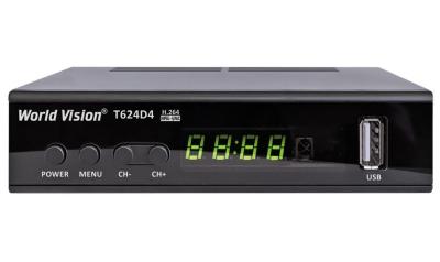 ТВ приставка World Vision T624D4