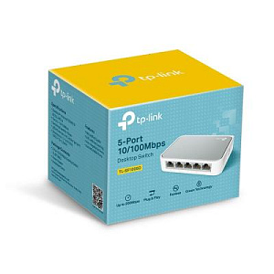 TP-Link, коммутатор TL-SF1005D, switch 5-port 10/100Mbps