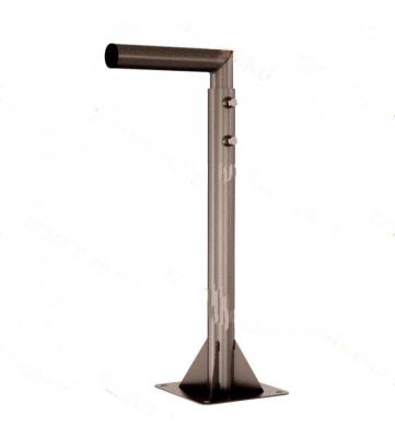 Кронштейн ТВ-мачта для спутниковых антенн диаметром 0,9м регулируемый 40/70 Кронштейн ТВ-мачта для спутниковых антенн диаметром 0,9м регулируемый 40/70