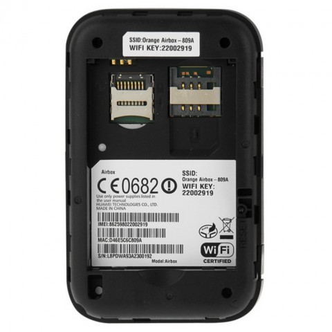 Детальное изображение товара "Мобильный 3G/4G роутер Huawei E5372 (разъемы 2 x TS-9)" из каталога оборудования Антенна76