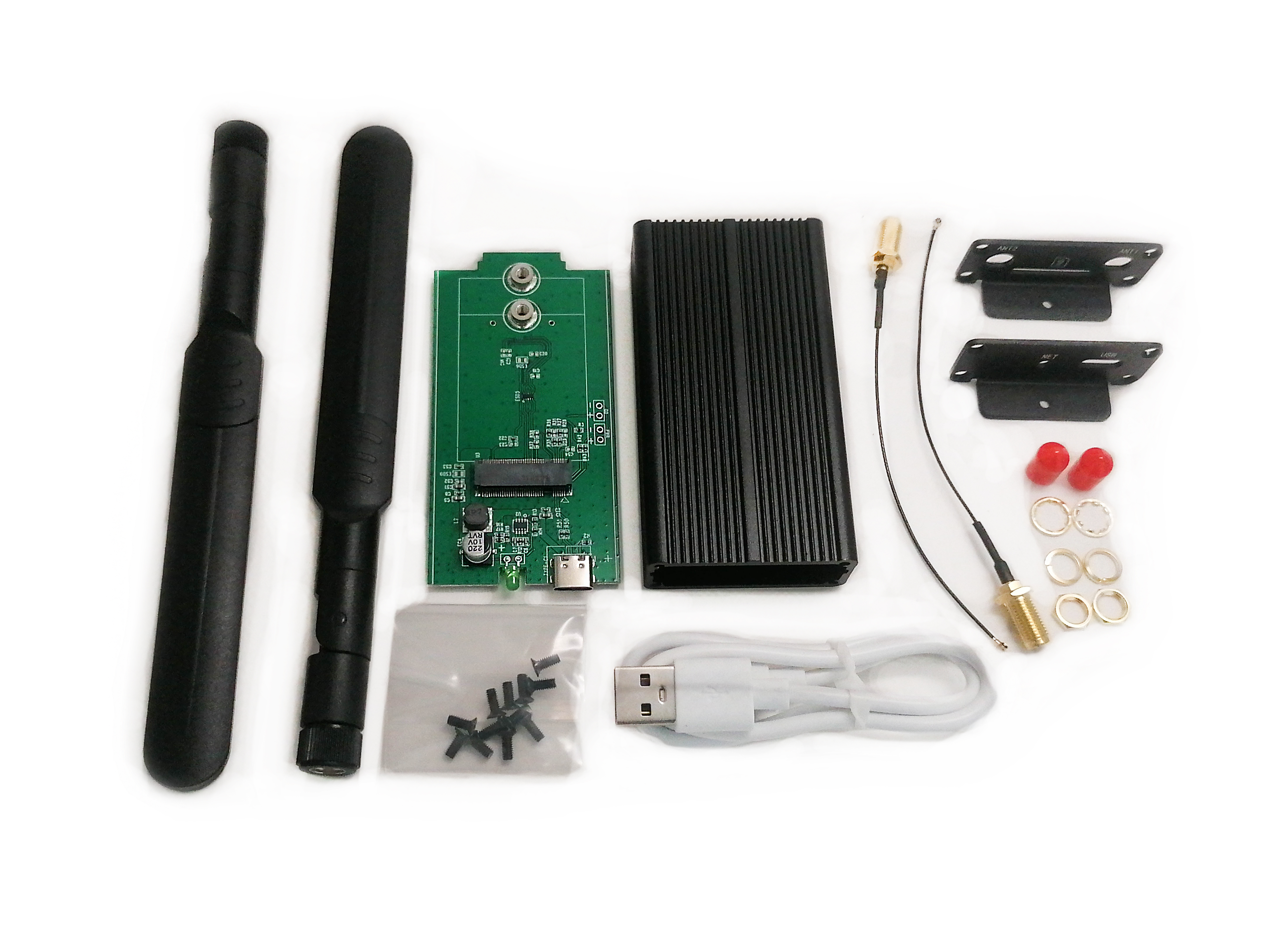Детальное изображение товара "Адаптер USB Box для M.2 модемов" из каталога оборудования Антенна76