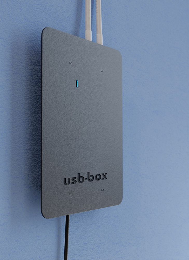 Детальное изображение товара "Держатель для USB модема USB BOX CRC-9 x 2" из каталога оборудования Антенна76