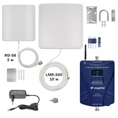 Комплект усиления сотовой связи Vegatel TN-1800/2100/2600 Комплект усиления сотовой связи Vegatel TN-1800/2100/2600