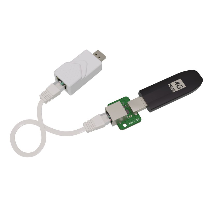 Детальное изображение товара "Адаптер USB удлинителя для модемов VERTELL VT-AD-USB" из каталога оборудования Антенна76