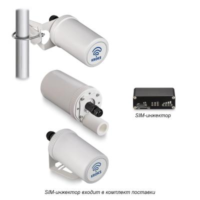 Роутер Kroks Rt-Pot RSIM DS sH с модемом Huawei E3372 с SIM-инжектором Роутер Kroks Rt-Pot RSIM DS sH с модемом Huawei E3372 с SIM-инжектором