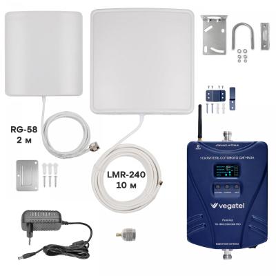 Комплект усиления сотовой связи Vegatel TN-1800/2100/2600 PRO Комплект усиления сотовой связи Vegatel TN-1800/2100/2600 PRO