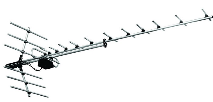 Детальное изображение товара "ТВ антенна Дельта Н1181А-5V активная уличная" из каталога оборудования Антенна76
