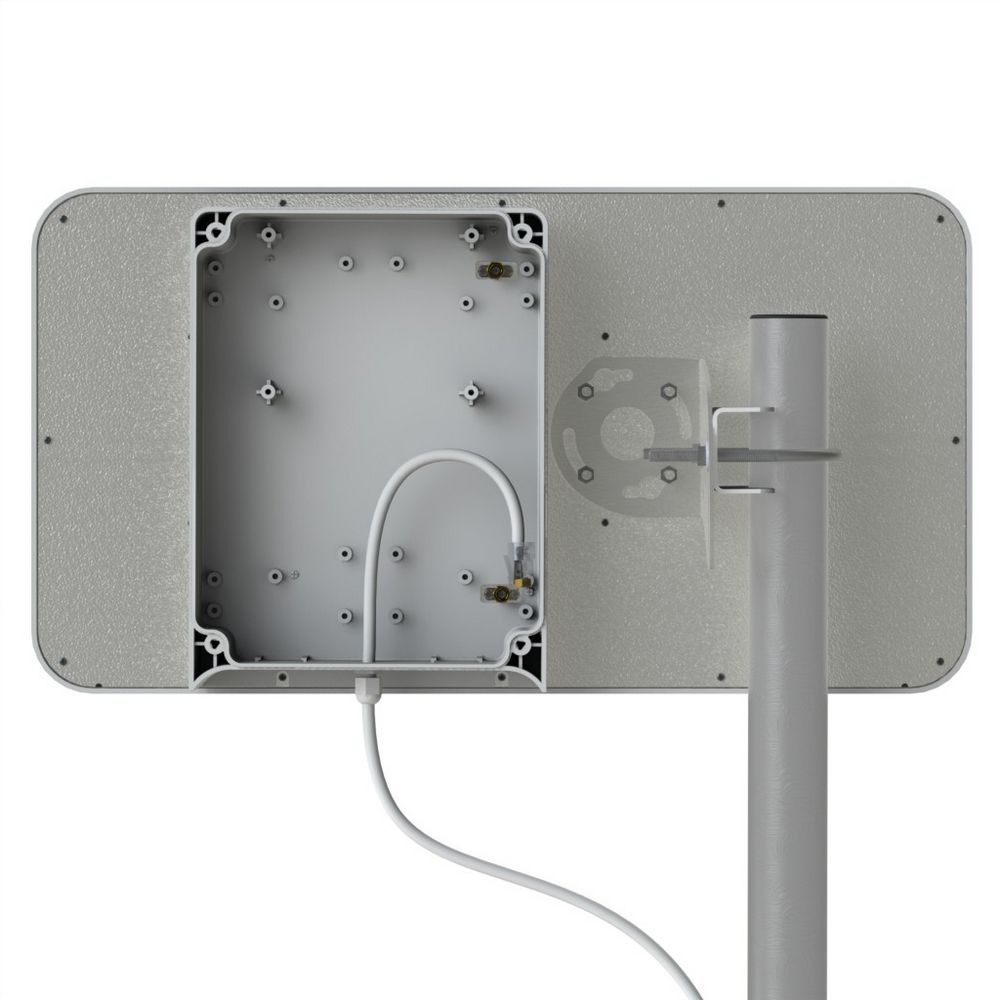 Детальное изображение товара "Антенна WI-FI Антэкс AX-2418P MIMO BOX панельная с гермобоксом 18 дБ" из каталога оборудования Антенна76