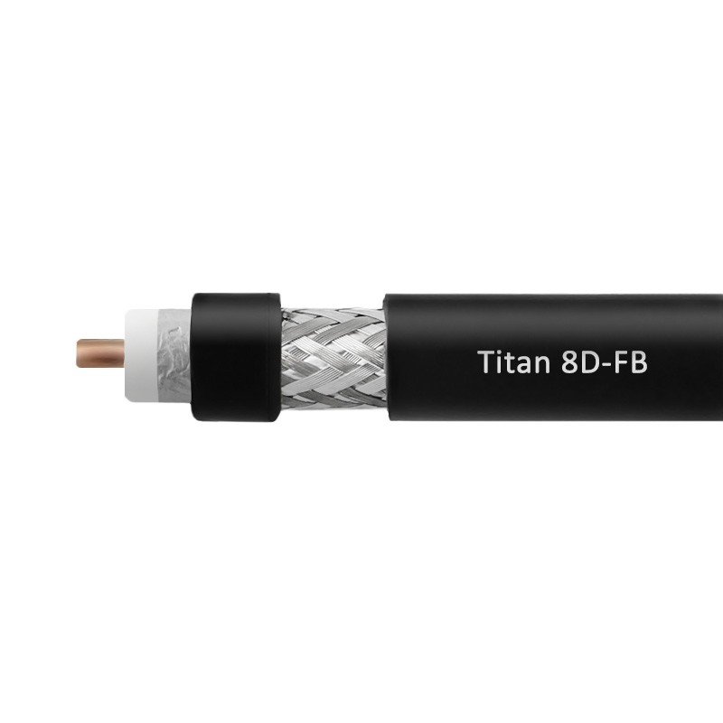 Кабель VEGATEL 8D-FB TITAN (черный) Детальное изображение товара "Кабель VEGATEL 8D-FB TITAN (черный)" из каталога оборудования Антенна76